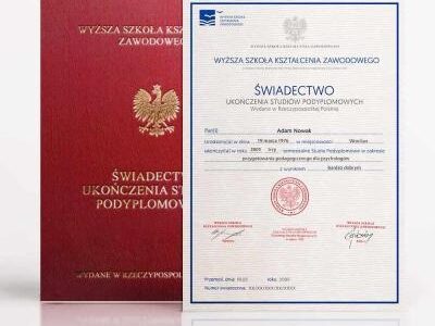 Legalny dyplom Studia Matura Magister Licencjat i Inżynier
