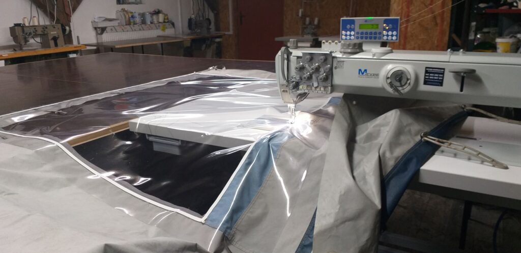 Naprawa przedsionki camping szycie parasole altany pokrycia łodzie cabrio